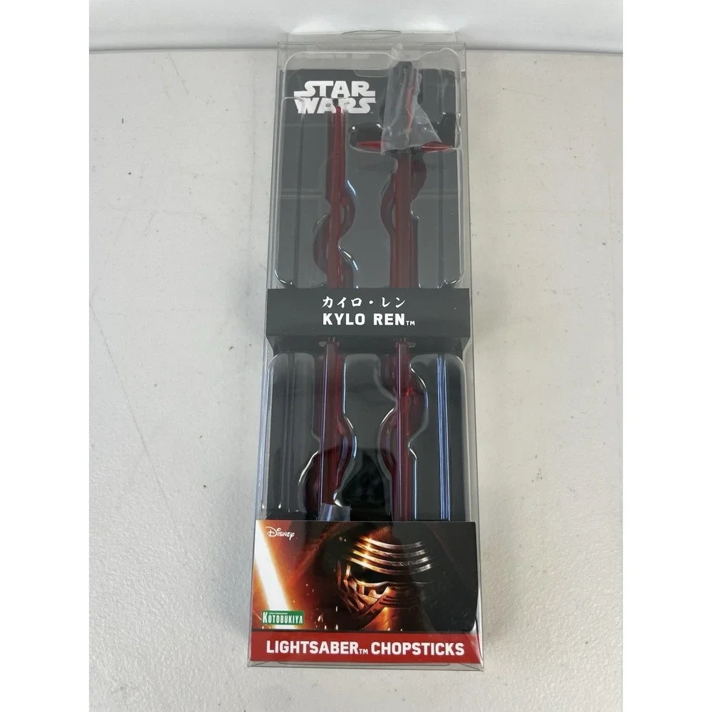 Disney Star Wars Chopsticks Kylo Ren Kotobukiya Lightsabre Chopsticks Red